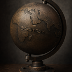 Globalopen Crystal 20cm Acrylic Clear Globe