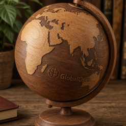 Globalopen Mini 15cm Desktop Globe Set of 3
